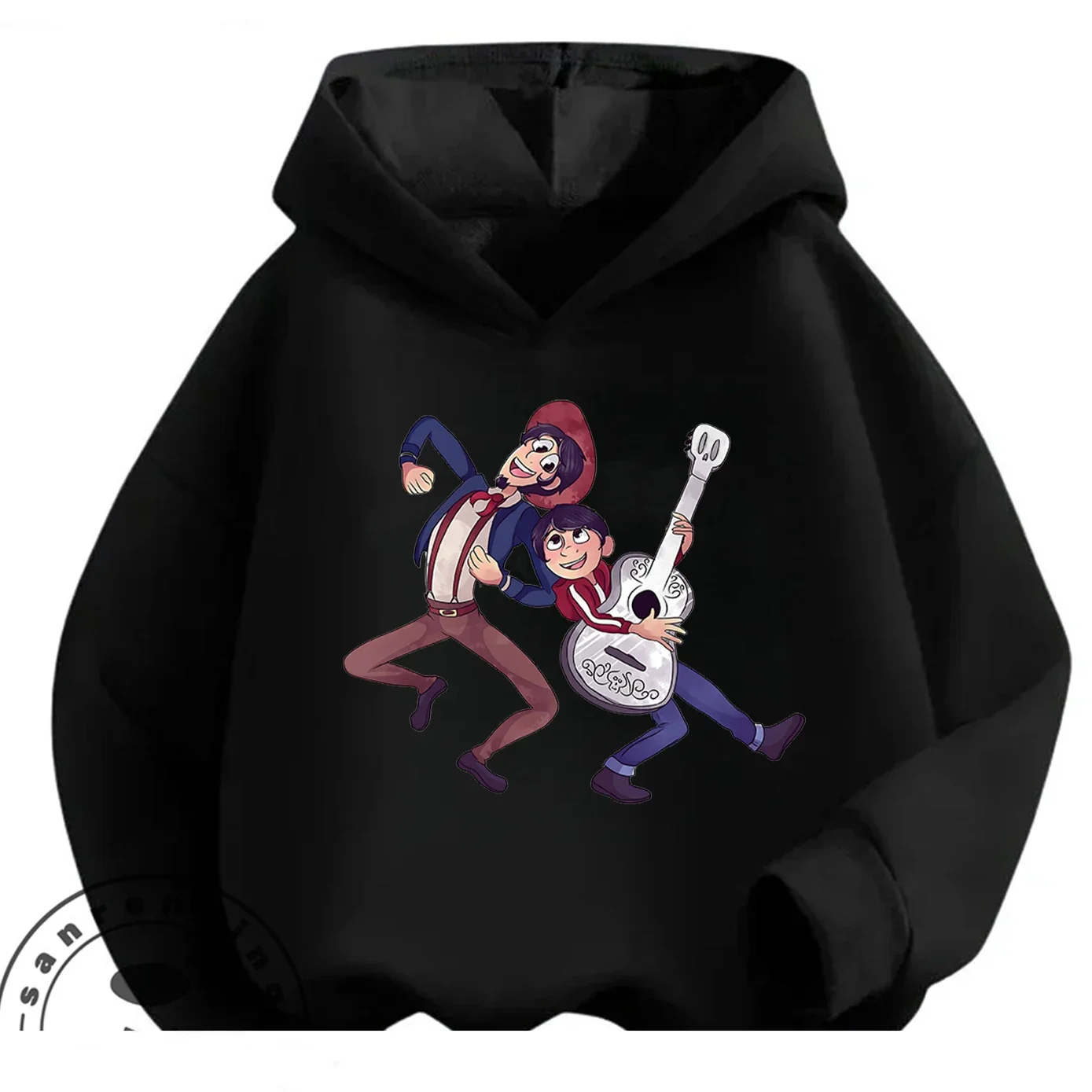

Casual Everyday Coco Hoodie For Kids 3-14 Years Ofrenda Altar Design Print