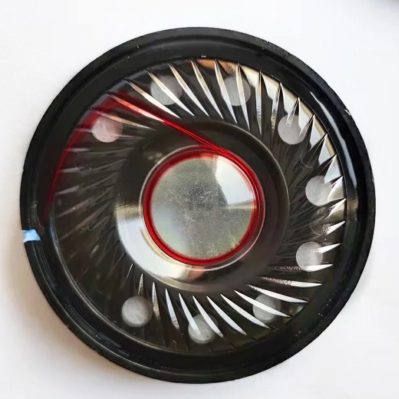 ชุดลำโพงหูฟัง50มม. 32ohm ไดรเวอร์หูฟังสวมศีรษะ115dB สำหรับอะไหล่หูฟังบลูทูธแบบสมดุล3ความถี่2ชิ้น