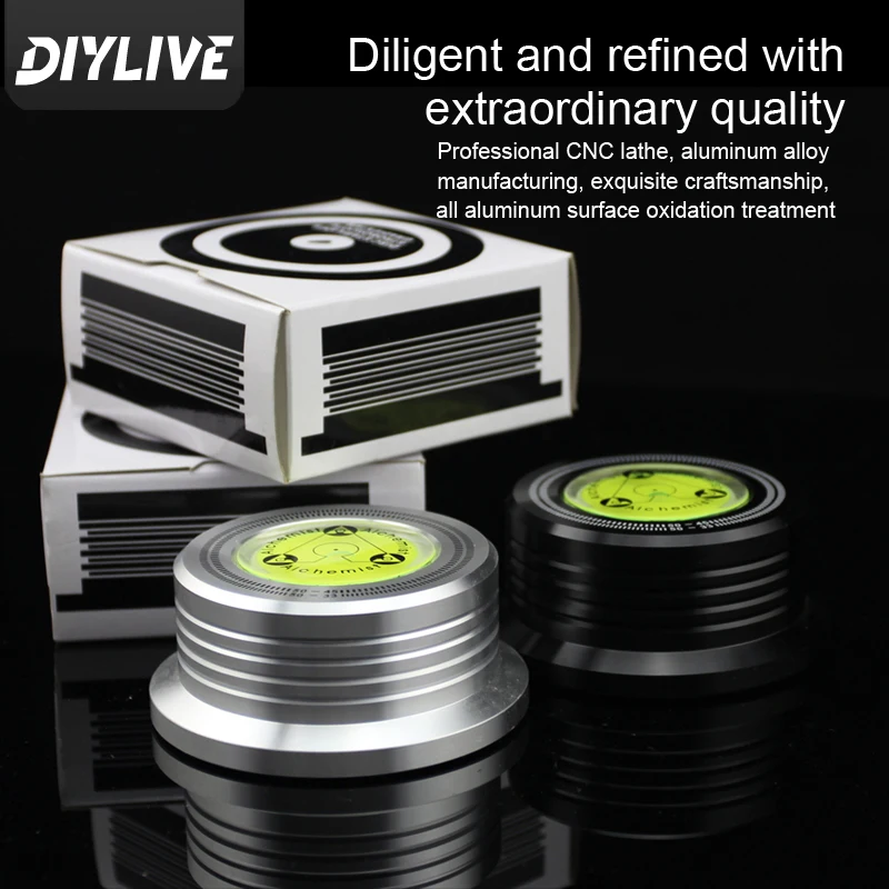 Premium LP Record Player Stabilizer - Alloy Steel, 50Hz Compatibility - Enhance Your Vinyl Listening Experience