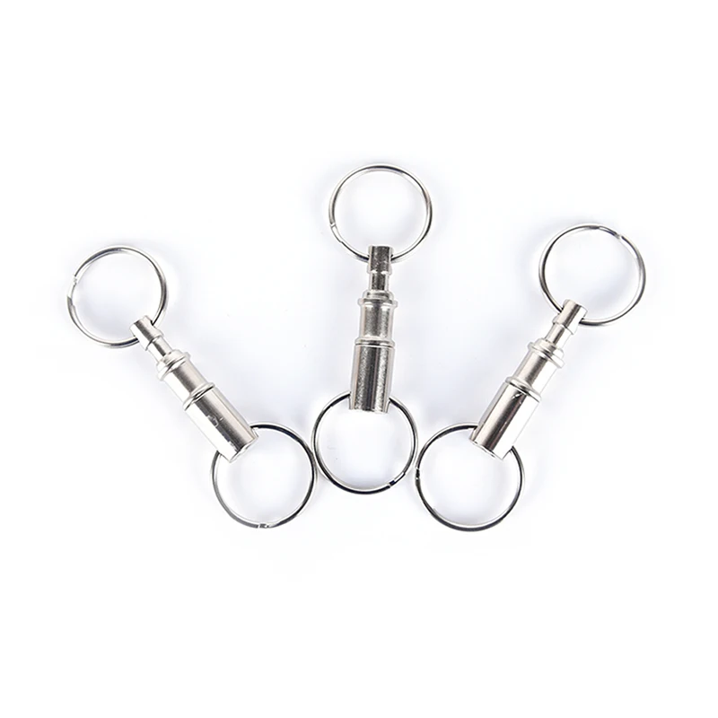 3/5pcs Remove the keyring Outdoor Detachable Removable Pull Apart Quick Release Key Chain Keychain