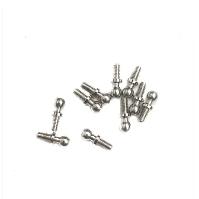 Juego de tornillos de cabeza de bola para coche teledirigido, 10 piezas, 10,8x4mm, para Wltoys A949, A959, A969, A979