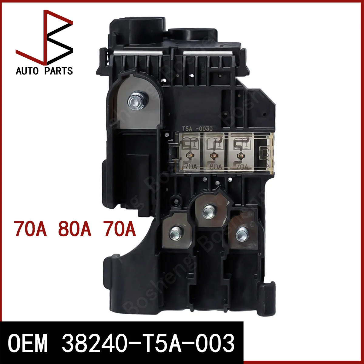 

70A 80A 70A Terminal Assembly Battery Fuse OEM 38240-T5A-003 38240T5A003 38240 T5A 003 for Honda Fit 2015-2020 HR-V 2016-2021