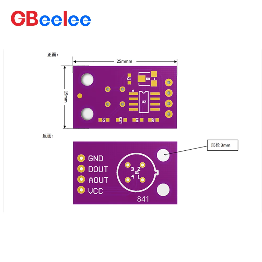 30PCS Formaldehyde Benzene Organic Volatile Gas VOC Detection Module VOC Formaldehyde Benzene Concentration Gas Sensor Module