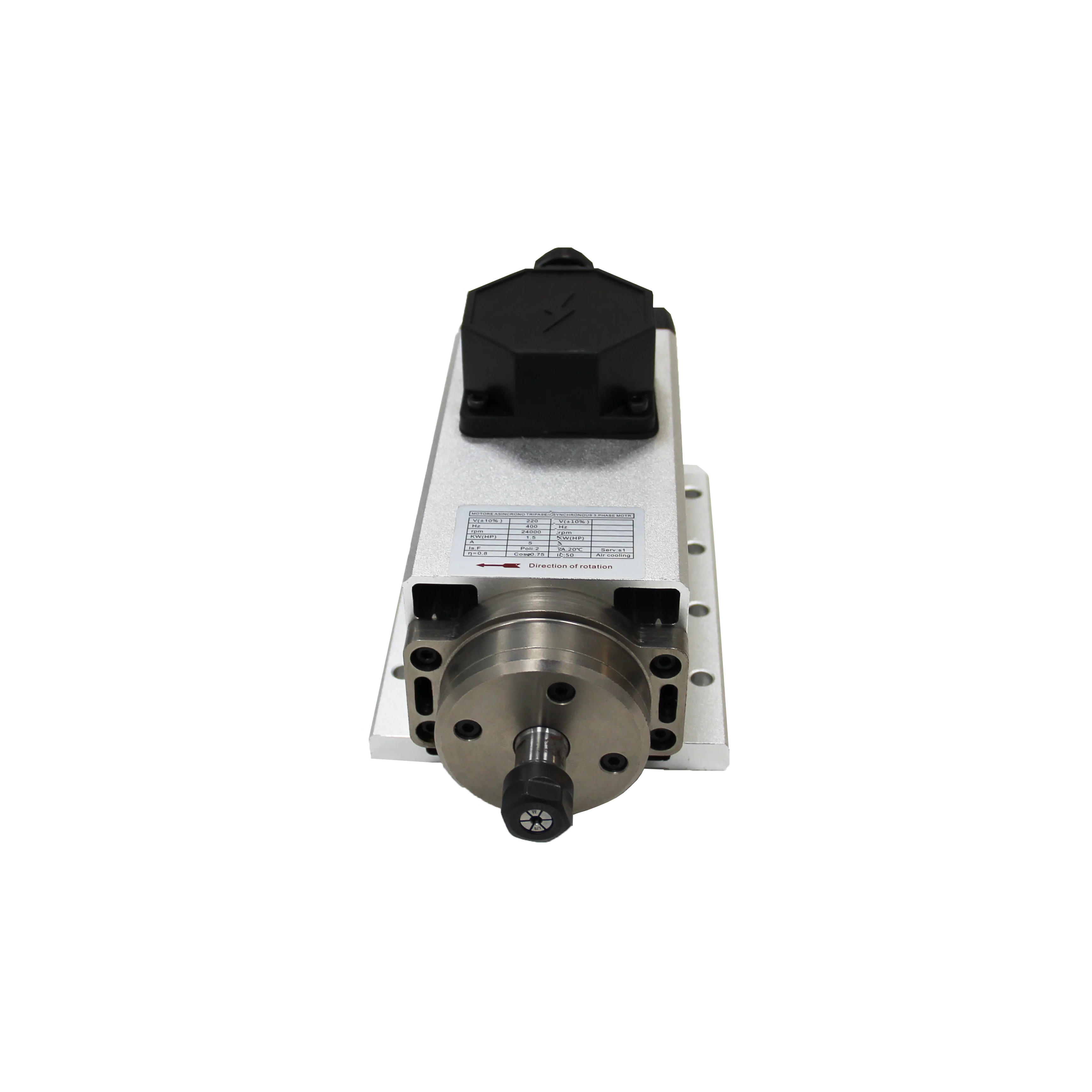 ER32 Spindle Motor High Speed 7.5KW 18000RPM 300HZ Cnc Router Air Cooling Drilling For Milling In Kinds Of CNC Machine