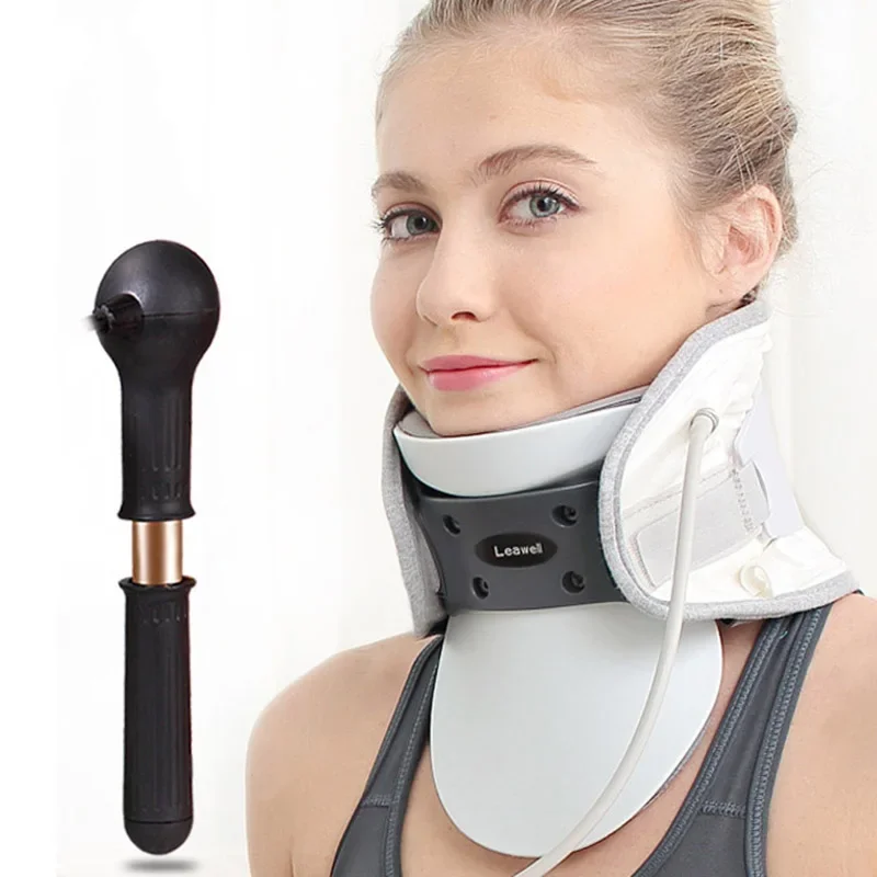 

Medical Cervical Support Electric Neck Support Automatic Inflatable Cervical Traction Pain Relieve Neck Brace Posture Corrector