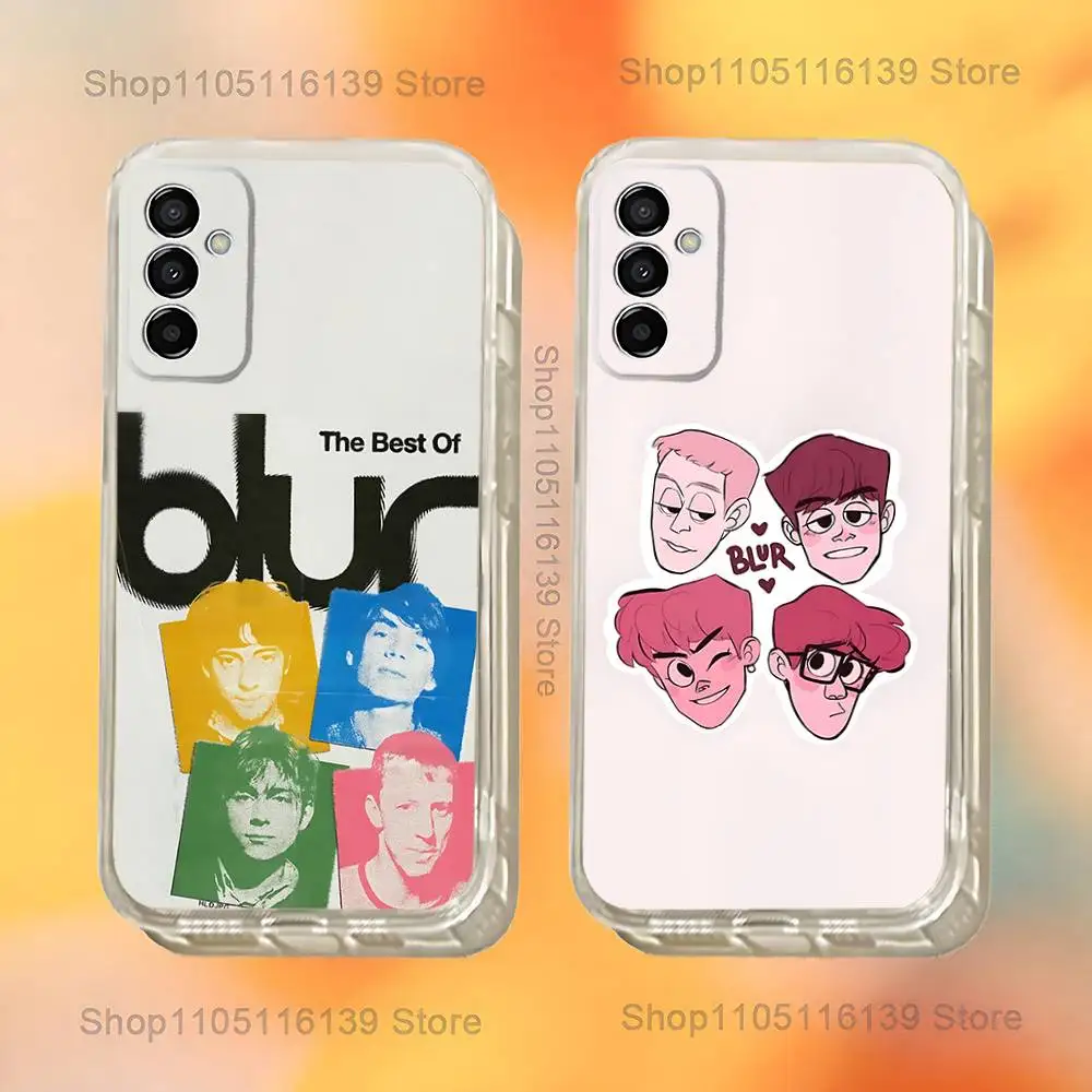 B-Blur The Ballad of Darren Capa de telefone para Samsung S24,30,21,22,23,20 FE,lite,PIus,Ultra,5G,Note,9,10 Capa transparente