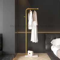 Floor Standing Clothes Rack Foldable Shoe Bags Metal Bathroom Coat Hanger Entrance Modern Hanging Perchero De Pie Furniture Home