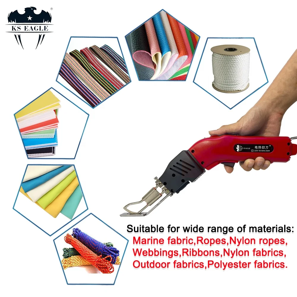 Electric Heating Knife Cloth Heat Knife Cloth Cutting Knife Webbing Wall Cloth Cutting Plastic Opening Non-Woven Hot Melt Cutter