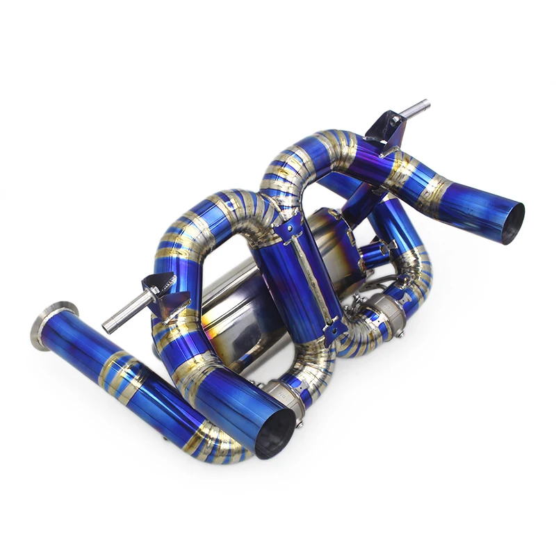 OEM High Performance Axle Back For Lamborghini Aventador SVJ 2011-2019 Titanium Racing Car Catback Muffler Escape