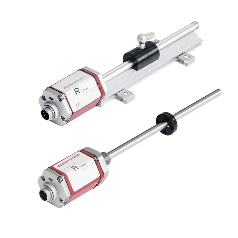 DWEL Magnetostrictive Linear Position Sensor Displacement Transducer MTRH Series Stainless Steel Waterproof Modular Design