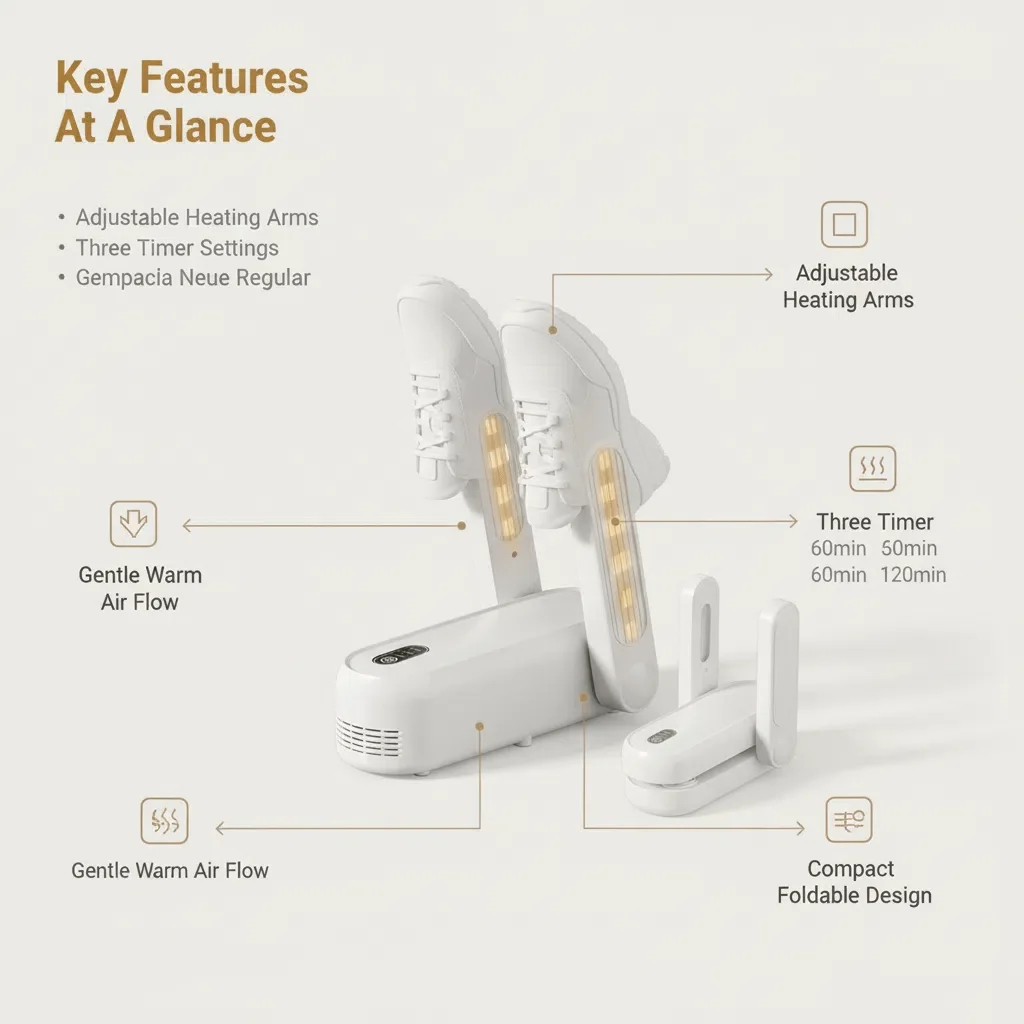 Intelligent fully automatic shoe dryer, fast drying, timed heating, shoe drying, constant temperature shoe dryer, divine device