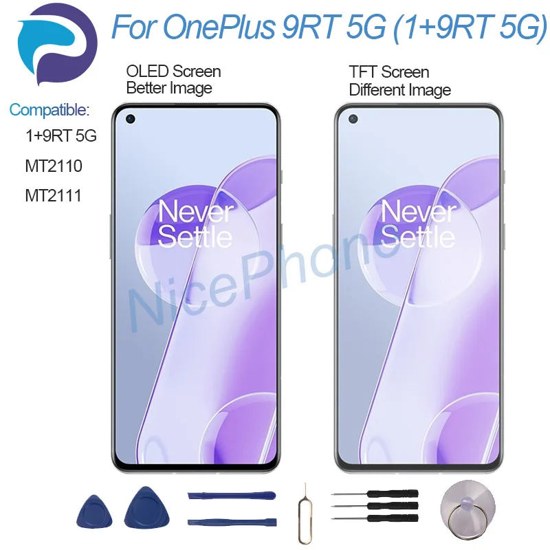 for ONEPLUS 9RT 5G LCD Display Touch Screen Digitizer Assembly