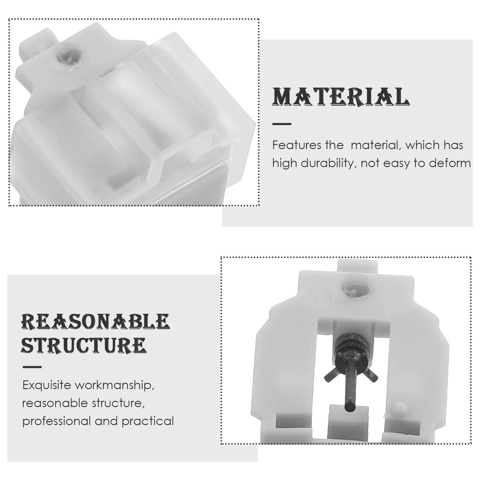 

Moving Magnet Cartridge Replacement Stylus For Turntable Record Player Needle High Precision Sound Compatible With At3600L