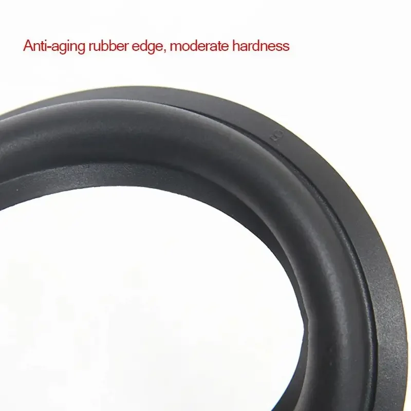 2pcs/lot  4 5 6.5 8 10 12 inch Black Speaker Rubber Surround Repair, General Folding Ring Edge DIY Speaker Subwoofer Accessories
