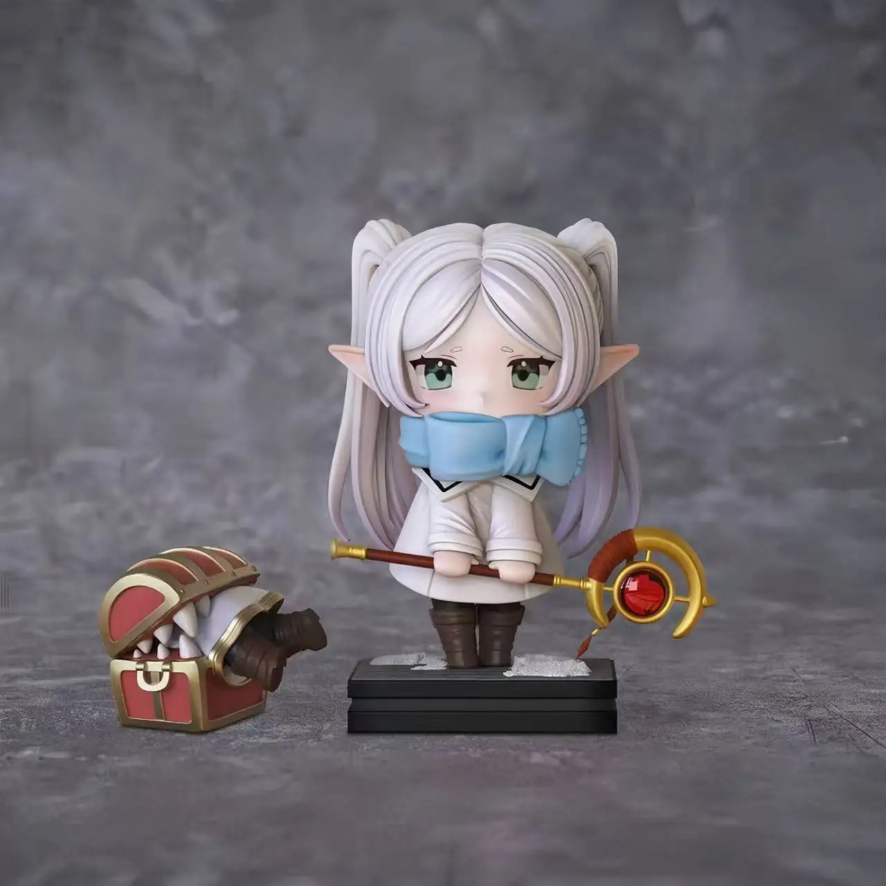 جنازة ليليان الملابس الشتوية ليليان فتاة جميلة الرسوم المتحركة عمل نموذج لجسم لعبة الديكور #2