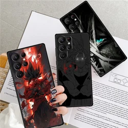 Anime D-Dragon Ball Z Goku Art For Samsung Galaxy S24 S23 S22 S21 S20 FE S10 S10E Plus Ultra Pro Lite 5G Black Back Phone Case