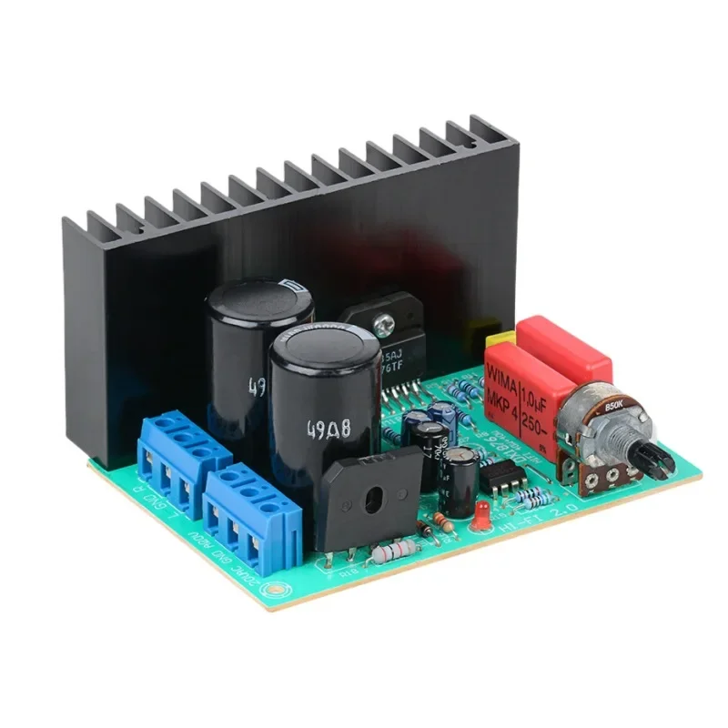 

NS LM1876 50W 2.0 amplifier gray Farah safety standard German Weimar safety standard stereo HIFI amplifier board