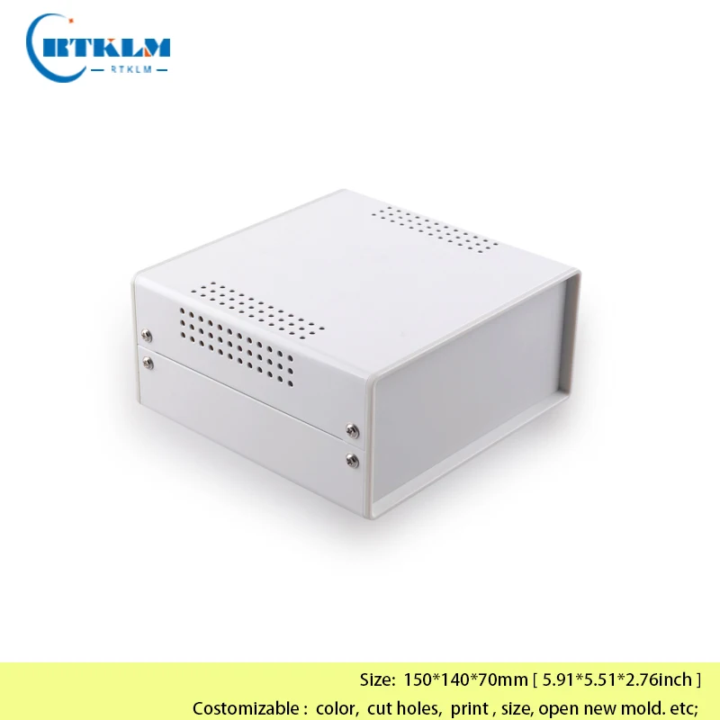 Iron Junction Box Electronics Instrument Case Housing Project Enclosure DIY Electric  Amplifier Metal boxes 150*140*70mm