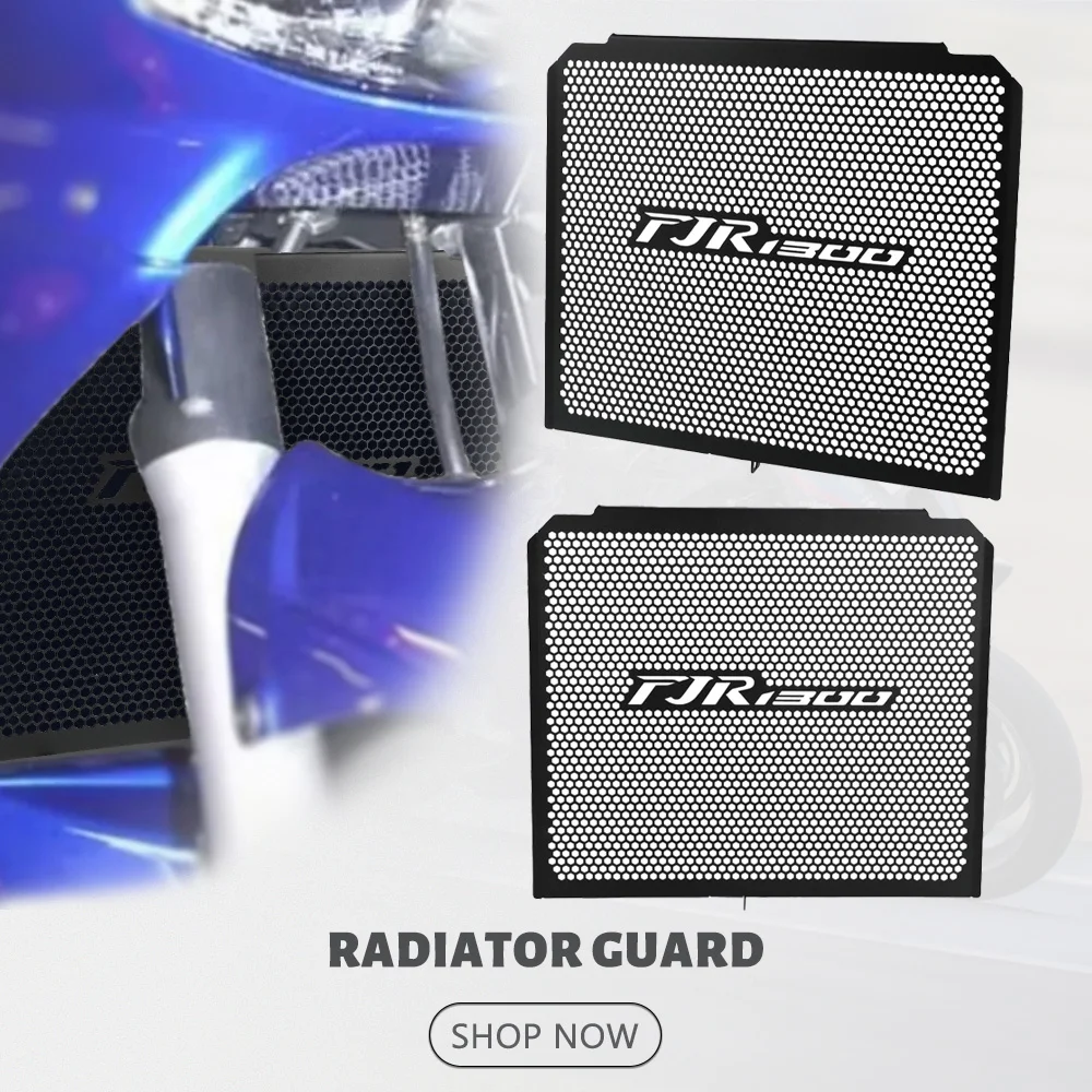 

Motorcycle Accessories FJR 1300 Radiator Guard Grille Cover Protection FOR YAMAHA FJR1300 2001-2002-2003-2004-2005