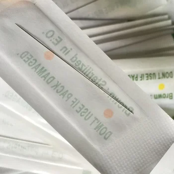 1RL 100 pz 0.4x50mm Sterilizzato Sopracciglio Ago Del Tatuaggio Trucco Permanente Aghi Del Tatuaggio per Giant Sun G-8650 G-9740 Macchina Del Tatuaggio