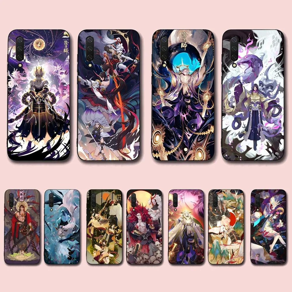 Cartoon Onmyoji Phone Case For Xiaomi Mi 5X 8 9 10 11 12 Lite Pro 10T PocoX3pro PocoM3 Note 10 Pro Lite