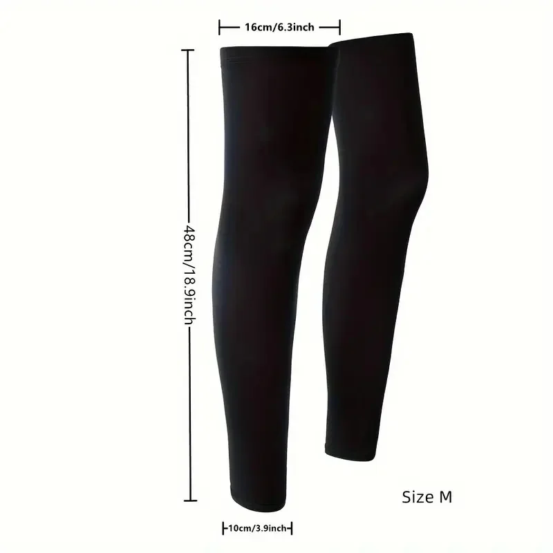 غطاء ساق للحماية من أشعة الشمس في الصيف، عالي المرونة وجيد التهوية وسريع الجفاف من السيليكون المضاد للانزلاق، غطاء ساق لركوب الدراجات للحماية من الشمس والجري #6