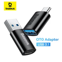 Baseus USB 3.1 Adapter OTG Type C to USB Adapter Female Converter For Macbook pro Air Samsung S20 S10 USB OTG Connector