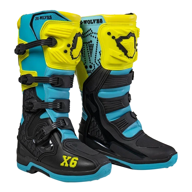 

2025 X6 Unisex High-Top Off-Road Boots, Durable Anti-Slip Anti-Fall, Motorcycle Forest Daily Riding Boots