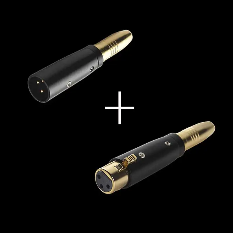XLR 3-poliger weiblicher Stecker auf 1/4 Zoll 6,35/6,5 mm Mono-Klinkenstecker, Audio-Adapter, Spitze, Stecker, Konverterkabel, Mikrofon, Stereo-Lautsprecher-Anschluss