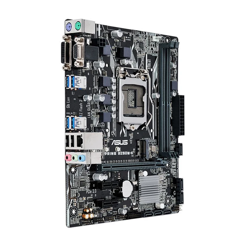 ASUS PRIME B250M-K Motherboard LGA1151 Unterstützung i7 7700K 6700K i5-7600K 6600K i3-7350K 6100 CPU DDR4 2400MHz SATA III NVME M.2