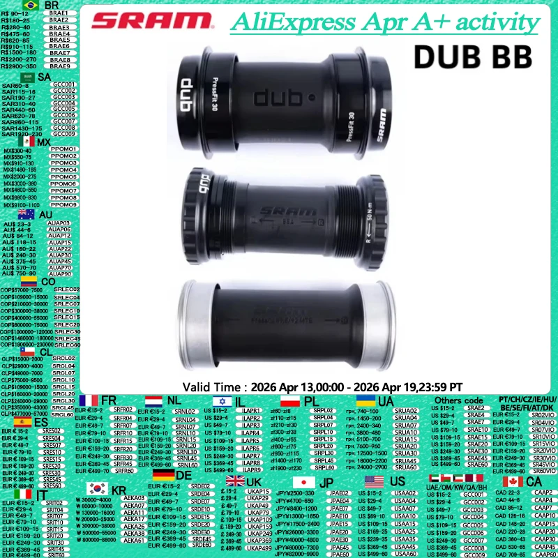 Sram Dub Bsa PF30 B…