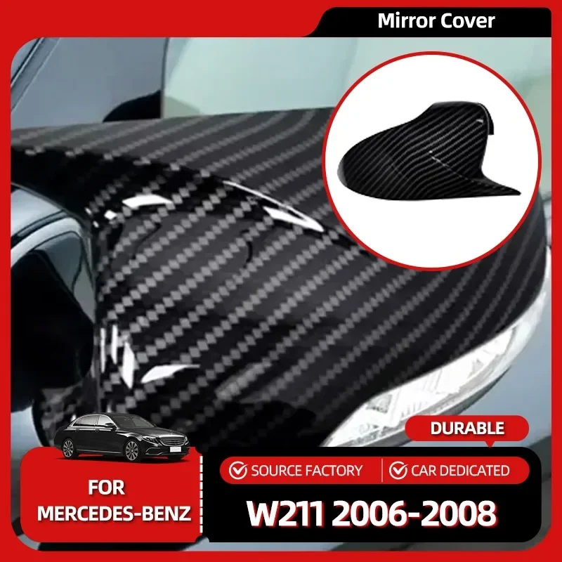 

Лидер продаж, молдинги для Mercedes Benz E-Class W211 2006-2008, автомобильная наклейка, боковое зеркало заднего вида, крышка крыла, наружная дверь, Rea