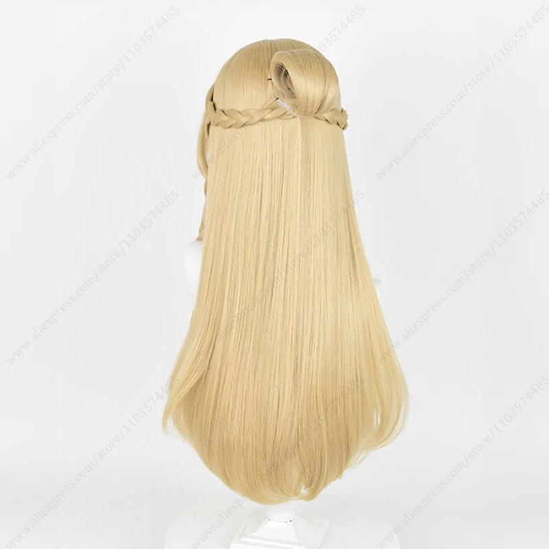 Marcille Donato Cosplay Wig 72cm Long Blonde Golden Heat Resistant Synthetic Wigs
