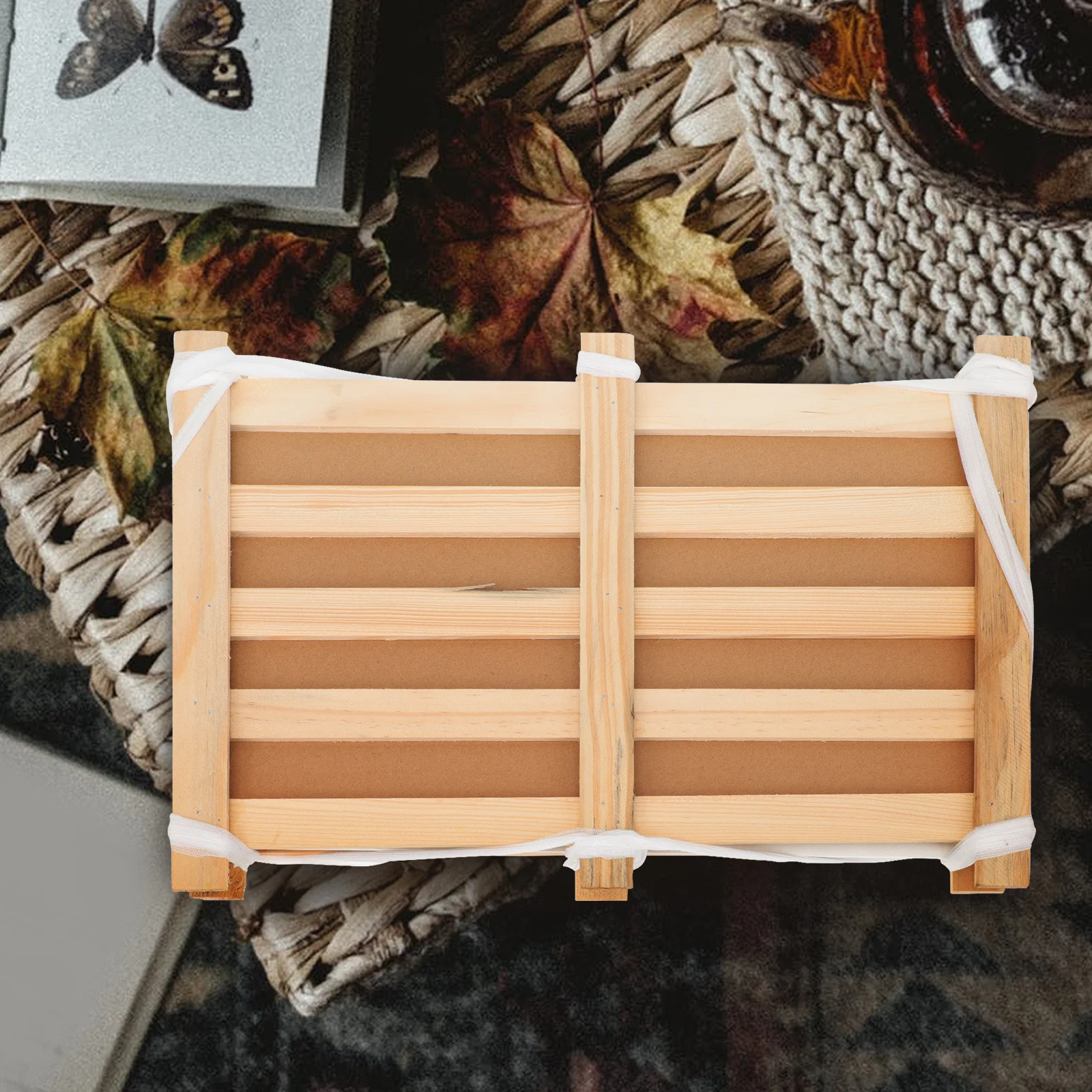 

1 Set Portable Plant Specimen Clip Wooden Herbarium Holder Absorbent Paper Specimens Making Equipment Laboratory Teaching Tool