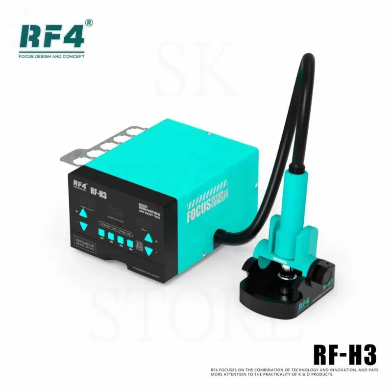 

RF4 Fast Desoldering Hot Air Gun Soldering Station Digital Display Intelligent BGA Rework Station To PCB Chip Repair RF-H3