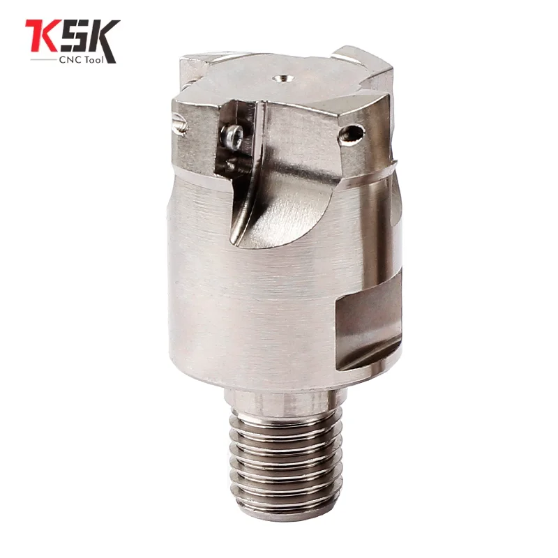 Tête d'alésage à dents filetées, embout de verrouillage, BAP300R, 400R, M8, M10, M12, APMT1135, APMT1604