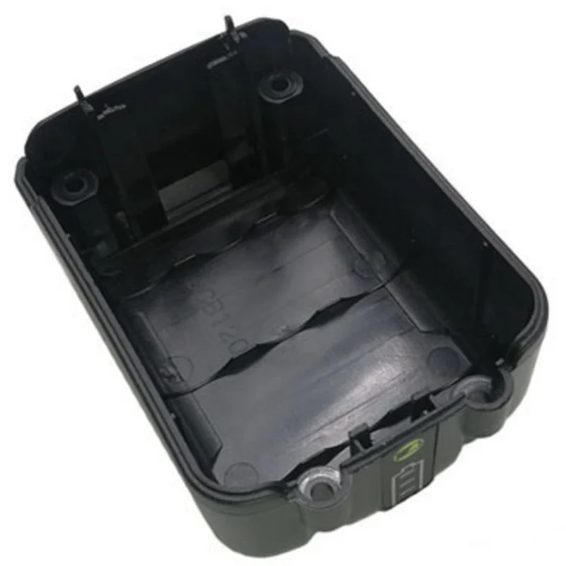 Caja de plástico de batería DCB120 para batería de iones de litio Dewalt 10,8 V 12 V Dcb125 Dcb127