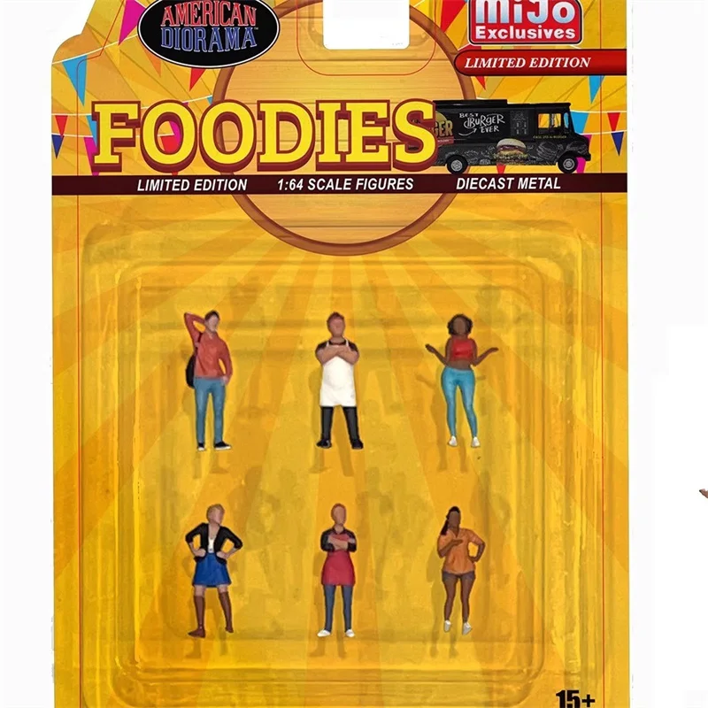 1/64 مقياس نموذج مجموعة كاملة عربة الطعام/السفعات/شبكة الفتيات المشهد ملحق لتقوم بها بنفسك مصغرة عمل الشكل عرض مجموعة #1