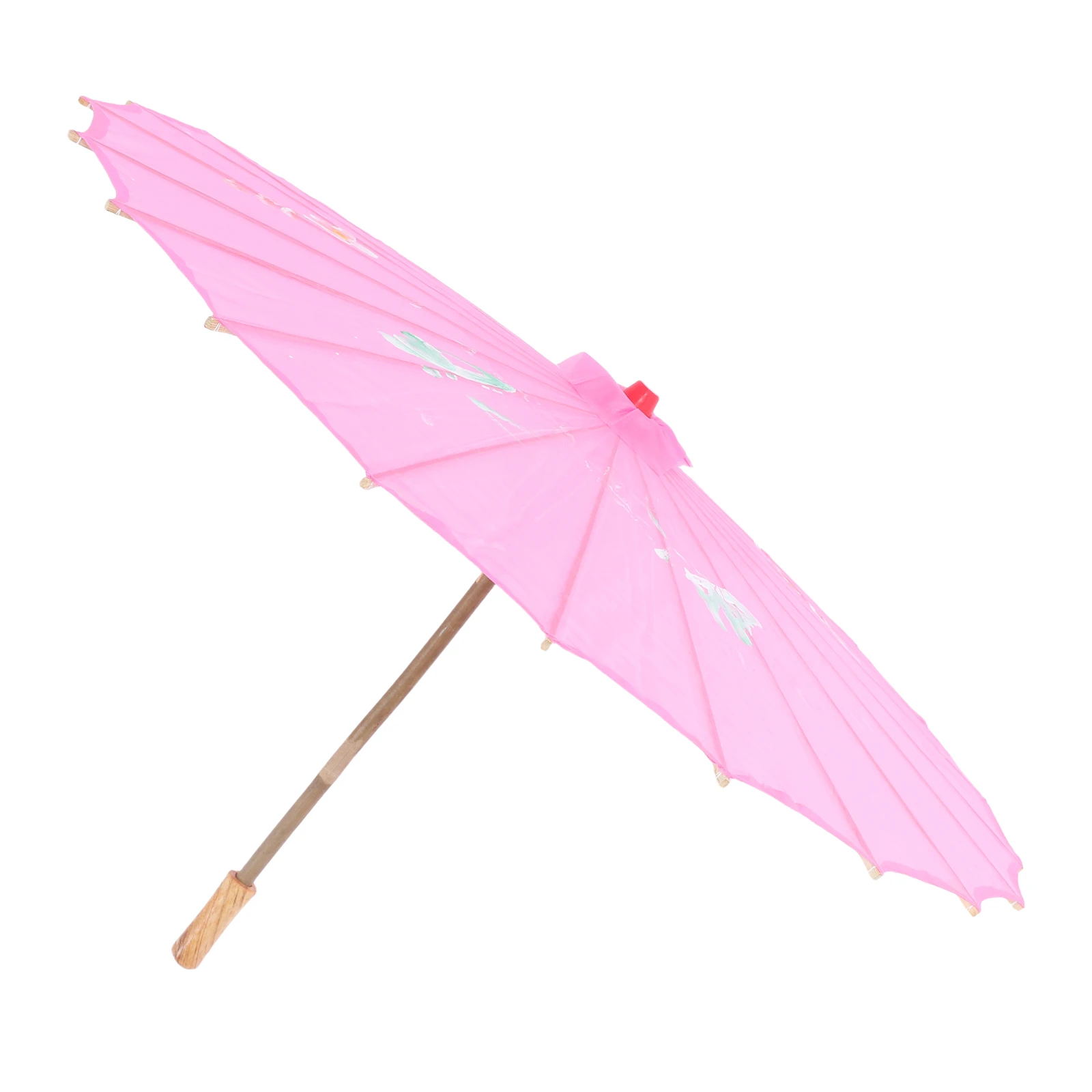 

Oiled Classical Flower Umbrella Pink Decor Decorative Umbrellas for Party Summer Miss