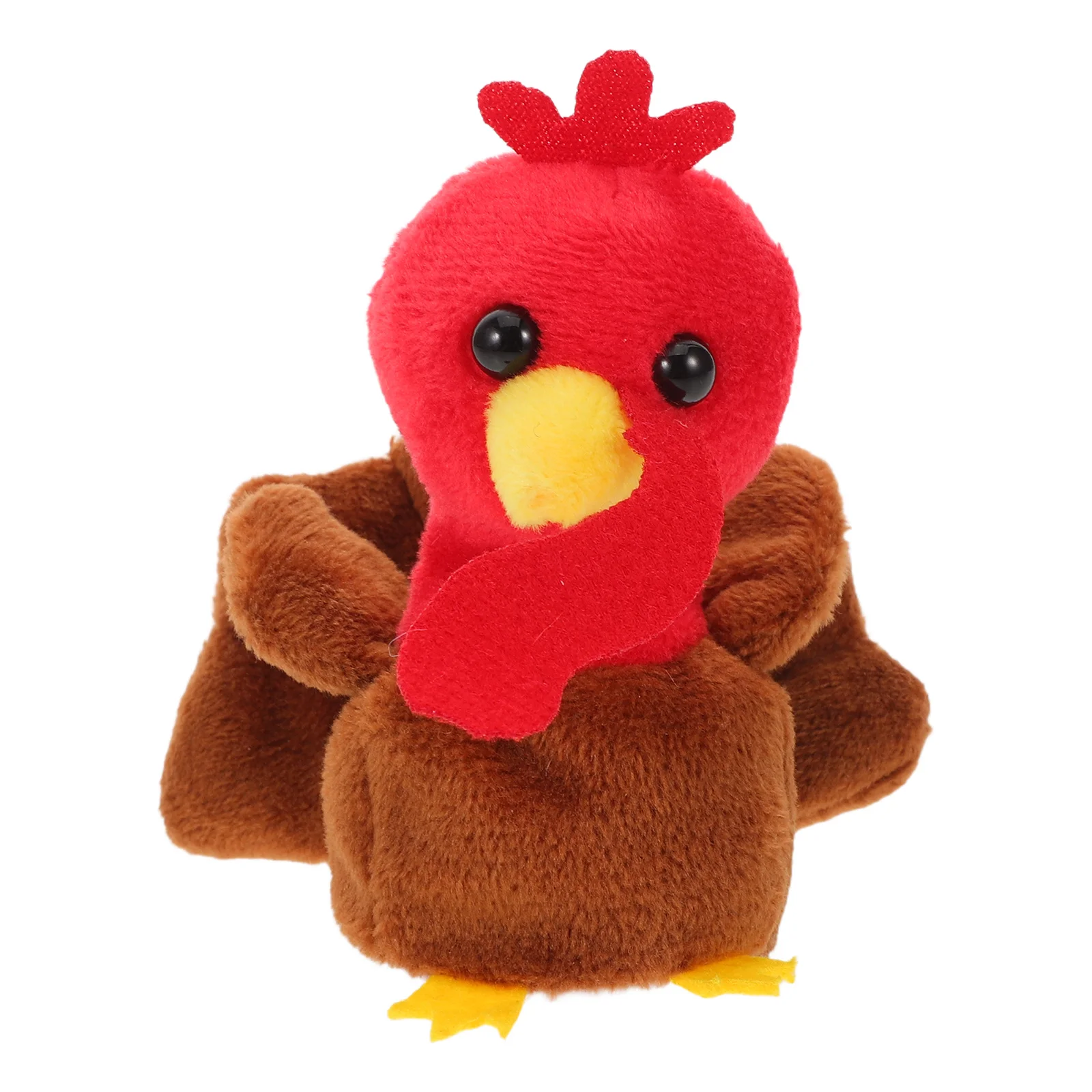 

Soft Turkey Finger Puppet for Kids Cute Animal Storytelling Fun Role Play Classroom Holiday Decoration Finger Puppet