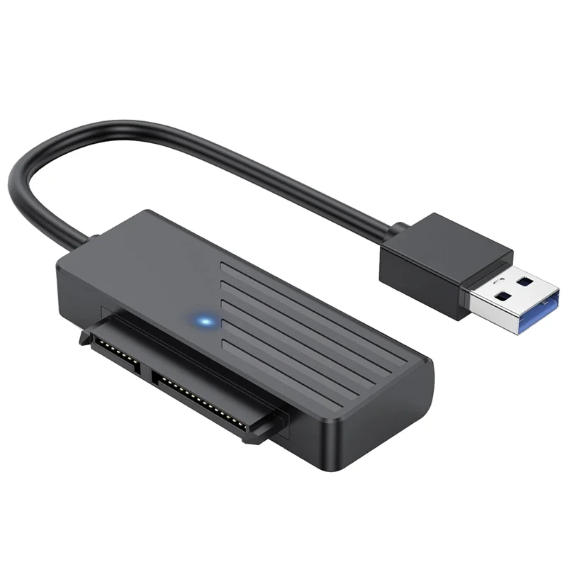SATA III 2.5" SSD Transfer Converter Adapter, USB 3.0 To SATA Cable, External Hard Drive Reader Compatible