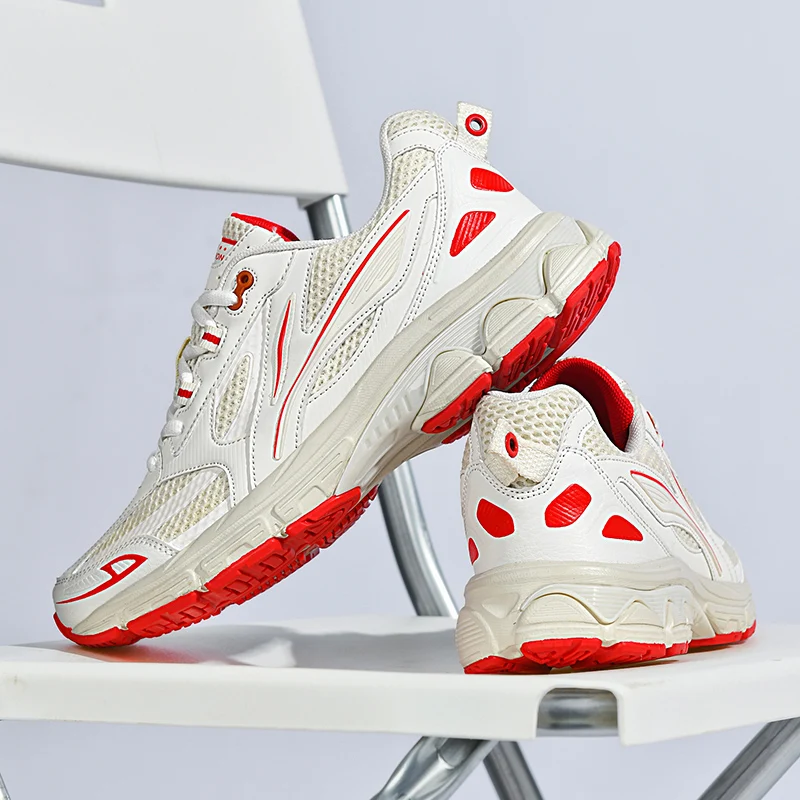 

New Men Women Lace-Up Retro Cozy Low-Top Running Shoes Unisex Outdoor Casual Walking shoes Non-slip Wear Resistant Mens trainers