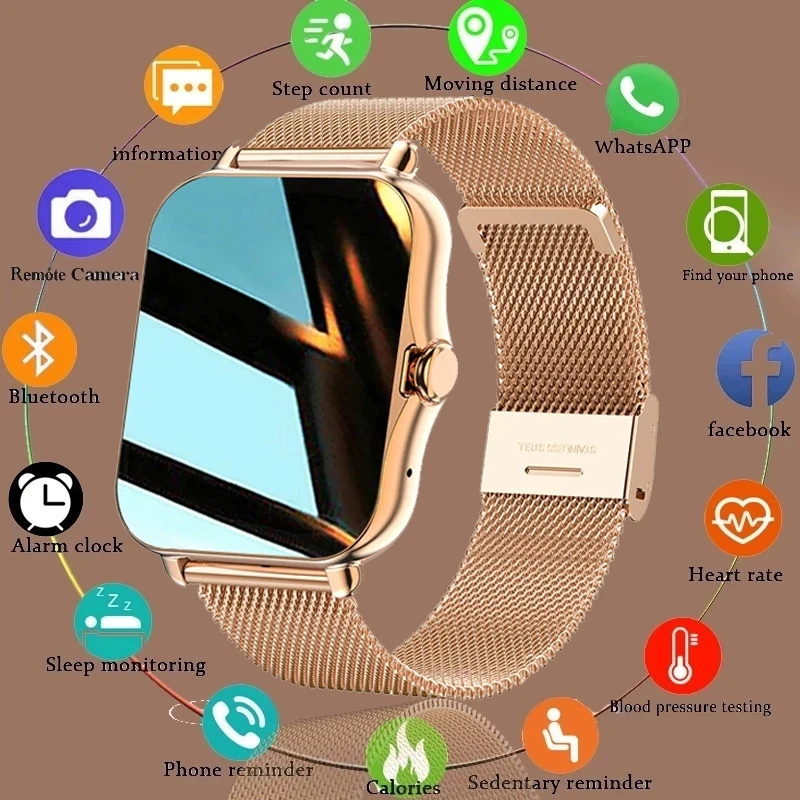 2023 Women Smart Watch Men Full Touch 1.83