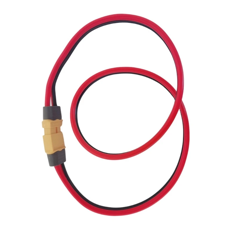 Cable de conexión de enchufe de conversión macho y hembra, Conector de batería de Cable de plomo de extensión de silicona a 60/180/300CM, 12AWG, XT60