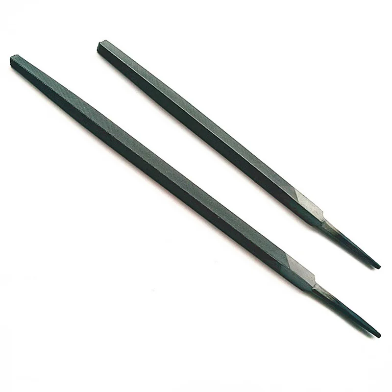 5/10/12Inch Fine File Set Woodworking Triangle Shaped Files Wood Metal Carving Grinding Needle Filing Tool Hand Tool Accessory