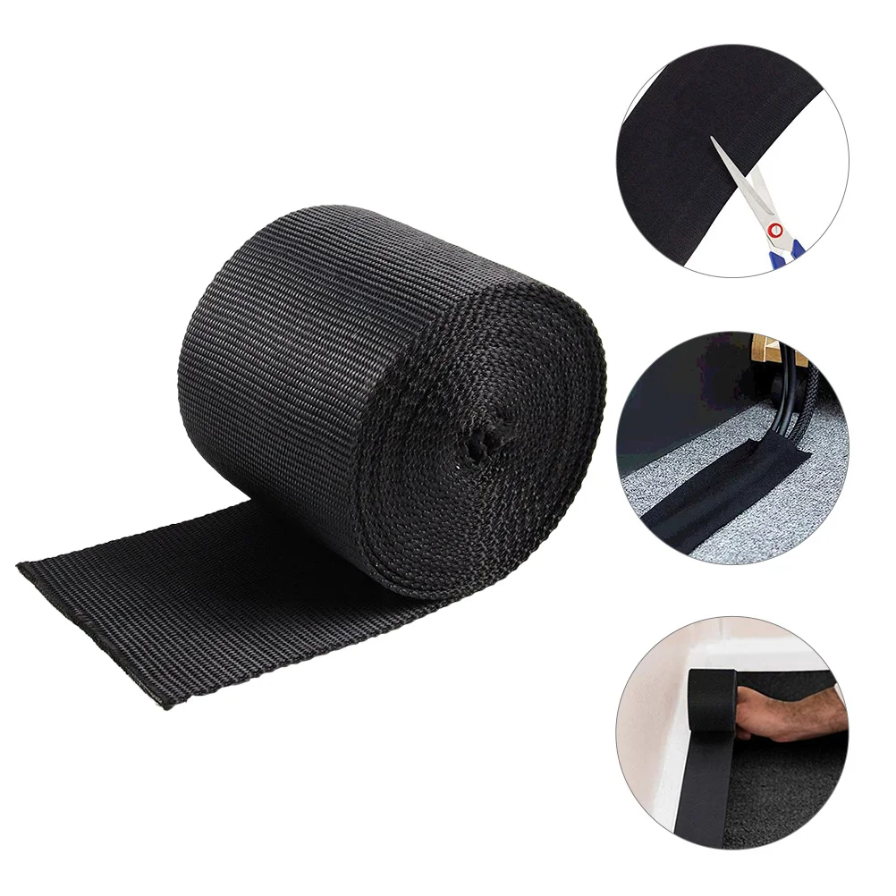 

Floor Cable Cover Carpet Wire Rugs Power Cord Storage Covers for Wires on Polyester