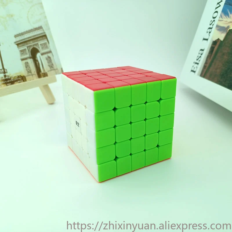 QYTOYS 5x5x5 Magic Cube QY QiZheng S2 5x5 Professional Neo Speed Twisty Puzzle Brain Teasers Antistress Educational Toys