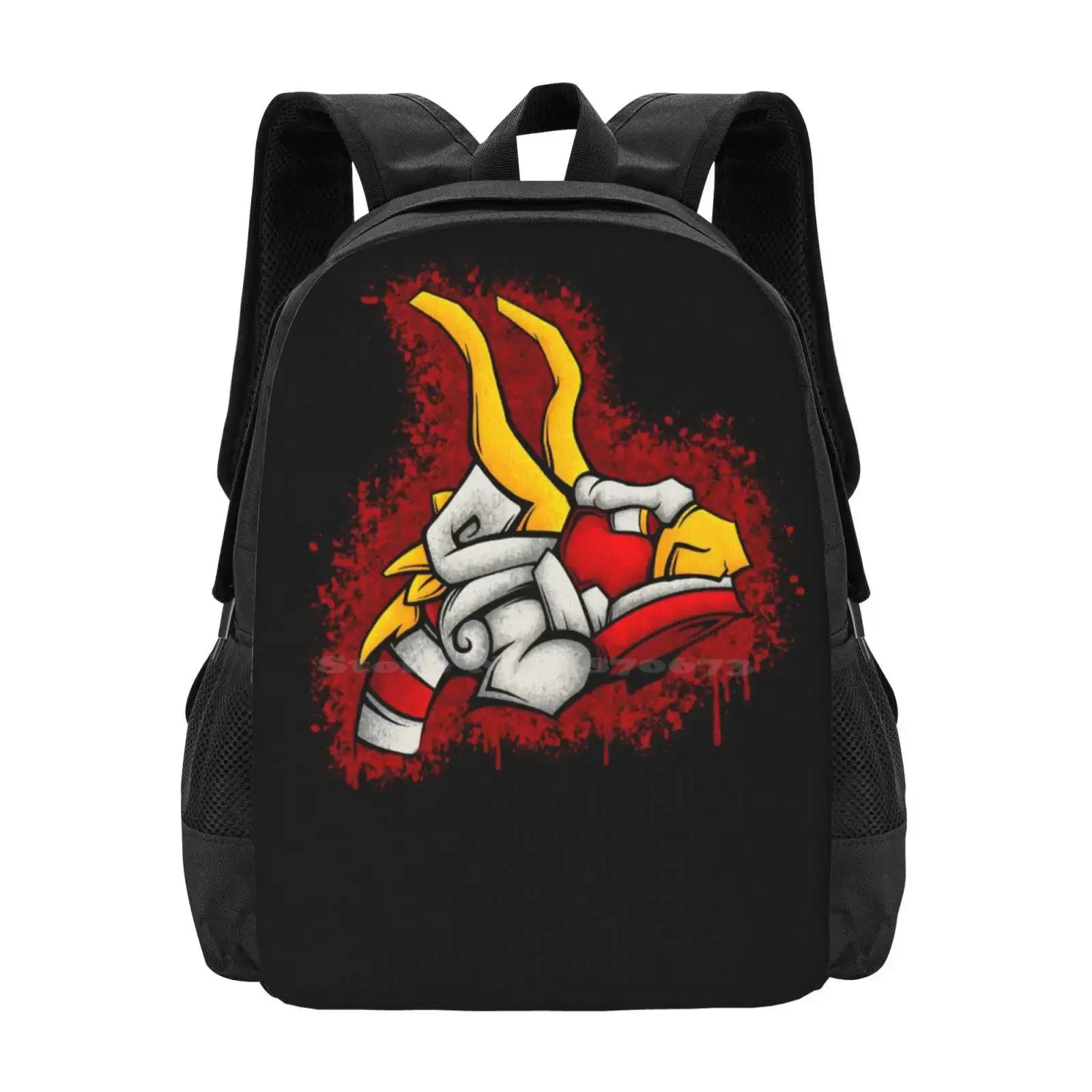 

King Of Red Lions Splatter Design Hot Sale Backpack Fashion Bags Legend Of Loz Wind Waker King Of Red Lion Ship Boat Splatter