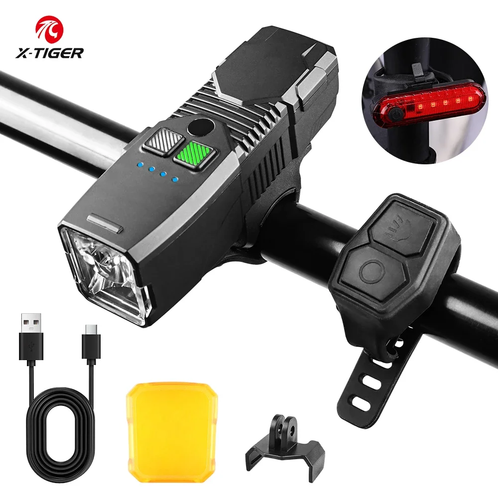 

X-TIGER велосипедный передний фонарь, задний фонарь, сигнальная лампа, портативный фонарик, ночник, освещение, аксессуары