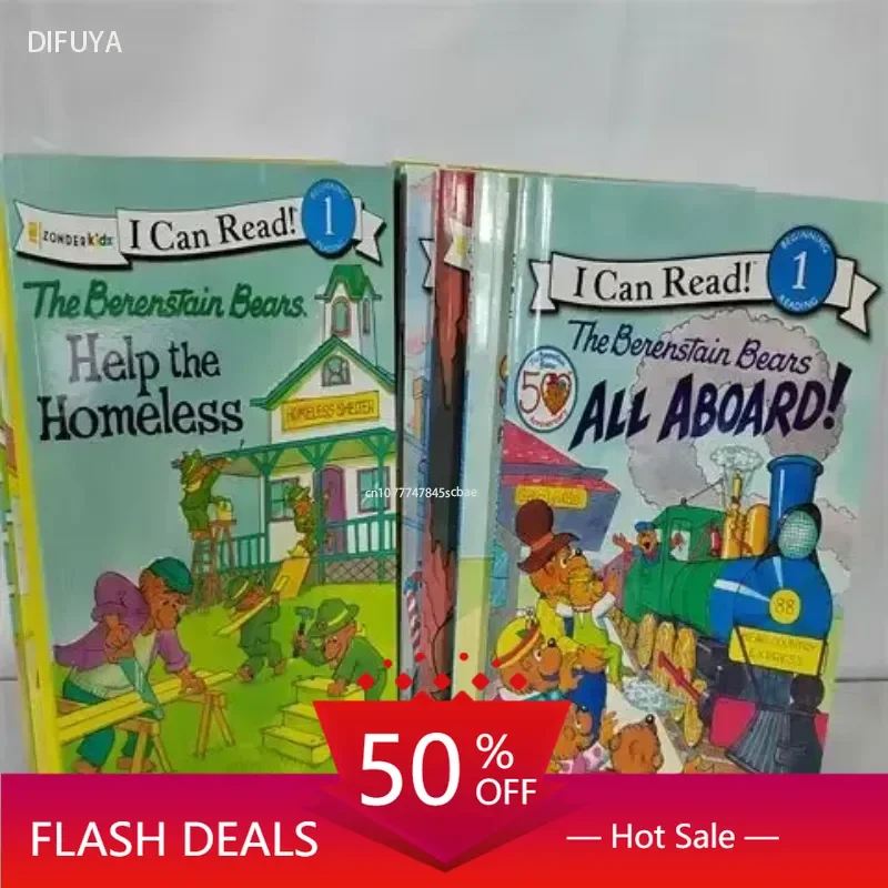 Libro book Books OfI Can Read - 25 Beginner-level Beibei Bear Storybooks For Early Education And English Picture Bookslibro